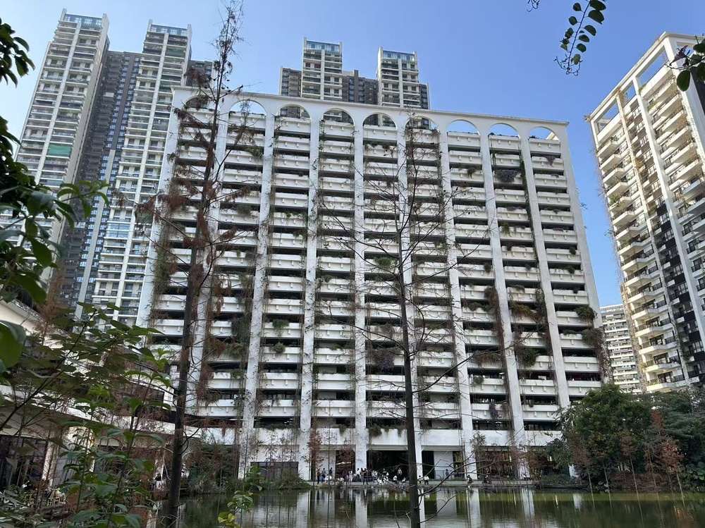 泰华·梧桐聚落花园外观图1